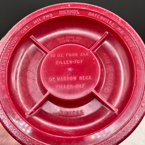 Vintage Tim Horton Thermos And Cup Set  1980’s - Picture 8 of 10